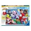 Ravensburger - Puzzle Spidey et ses amis incroyables, Marvel, Puzzle pour enfants, 35 pièces, puzzle avec amis, puzzle pour e