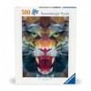 Ravensburger Puzzle-12000239-Lion des Polygones-500 Pièces, 12000239