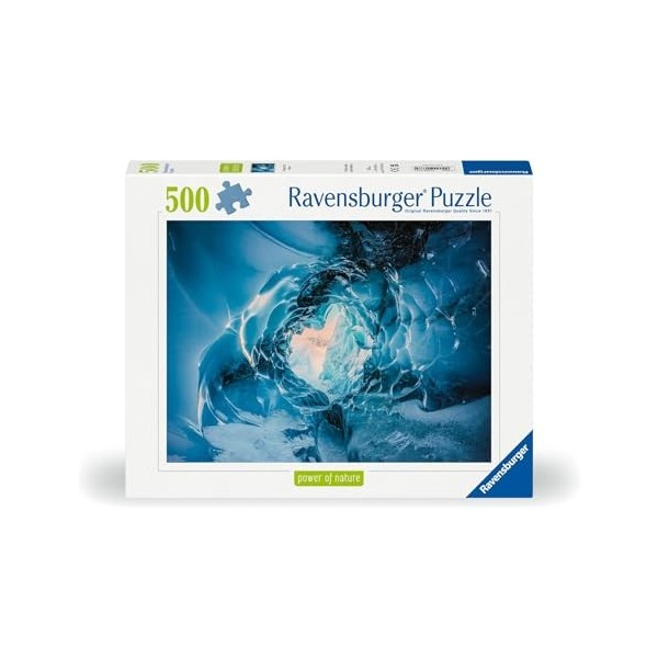 Ravensburger 12000778 – dans lœil du Glacier – Puzzle de 500 pièces pour Adultes à partir de 12 Ans