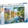 Ravensburger- Sproocjesachtig Fente Muskau Animaux Puzzle 16593-Château de Conte de Fées Muskau-500 Pièces, 16593, Multicolor