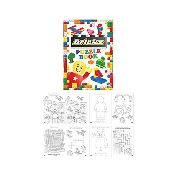 HENBRANDT 10 mini livres de puzzle Brickz