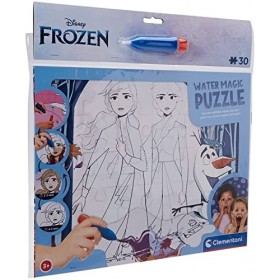 CLEMENTONI Frozen 30pzs Does Not Apply Water Magic Disney La Reine des Neiges 30 pièces – Puzzle pour Enfants à partir de 3 A