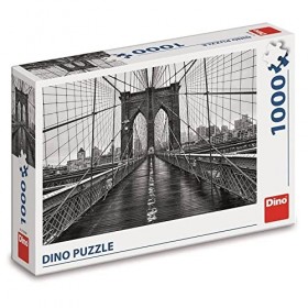 dino Puzzle 1000 pièces : New York, en Noir et Blanc