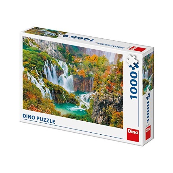 Dino Toys - 532571 - Puzzle Dino - Plitvice Lakes - 1000 pièces - Multicolore