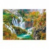 Dino Toys - 532571 - Puzzle Dino - Plitvice Lakes - 1000 pièces - Multicolore