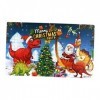 Toyvian 1 Jeu Casse-tête De Dinosaure Puzzle danimaux pour Enfants Puzzles pour Enfants Puzzles De Noël Puzzle Dinosaure Enf