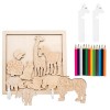 KieTeiiK Puzzles pour Enfants pour Adultes Familles Et Enfants Âgés 3 Ans Et Cadeaux Éducatifs Couleurs Et Formes Compétences