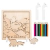 KieTeiiK Puzzles pour Enfants pour Adultes Familles Et Enfants Âgés 3 Ans Et Cadeaux Éducatifs Couleurs Et Formes Compétences