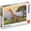 dino Puzzle 1000 pièces : Famille Girafe