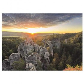 dino Puzzle 1000 pièces : Montagnes Rocheuses