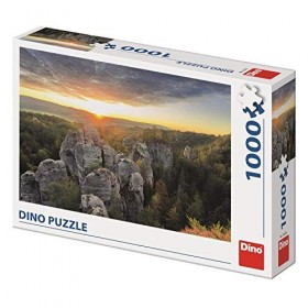 dino Puzzle 1000 pièces : Montagnes Rocheuses
