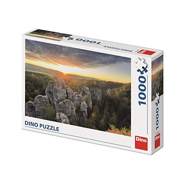 dino Puzzle 1000 pièces : Montagnes Rocheuses