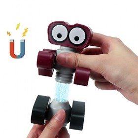 Robots Magnétiques Jouet, Ensemble de Jeu Educatif STEM pour Jouets Empilables, Ensemble de Blocs de Construction Magnétiques