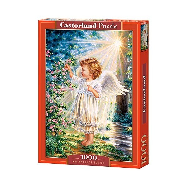 Castorland- Angel Puzzle 1000 pièces – Une Touche dange, C-103867, Multicolore
