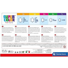 Clementoni Peppa Pig Supercolor Pig-60 maxi pièces, 3 ans enfant, puzzle dessin animé-fabriqué en Italie, 26438, Sans Couleur