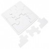 Totority 4 Pièces Puzzle Enfants Puzzles Puzzle Blanc Blanc Puzzle Sublimation Puzzle Blanc Dessiner sur Puzzle Bricolage Puz