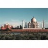 Puzzles pour Adultes 120 Pièces, Inde - Taj Mahal Adulte Enfants Jouet Éducatif Intellectif DIY Objets de Collection Décorati