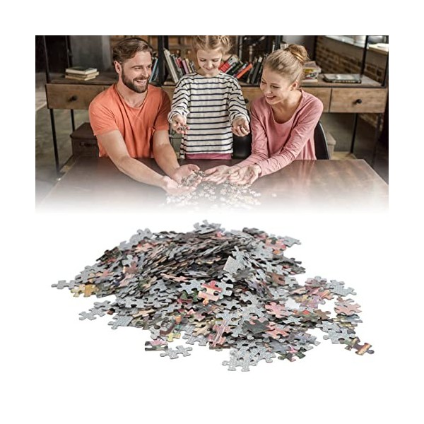 Omabeta Puzzle Paysage, Code de Forme Différent Facile à Utiliser Puzzle en Papier 1000 Pièces pour Enfants à Offrir