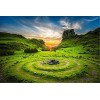 120 Pièces Puzzles pour Adolescents et Adultes Belle Prairie Puzzle en Bois, Meilleur Cadeau pour Adultes et Enfants-25x20cm 