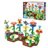 NOOLY 38 Pièces Jouets de Construction de Jardin Fleuri pour Garçons Et Filles de 3 Ans Et Plus HYWJ-01