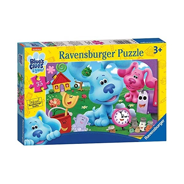 Ravensburger Blues Clues Puzzle de 35 pièces pour Enfants à partir de 3 Ans 5570 Multicolore