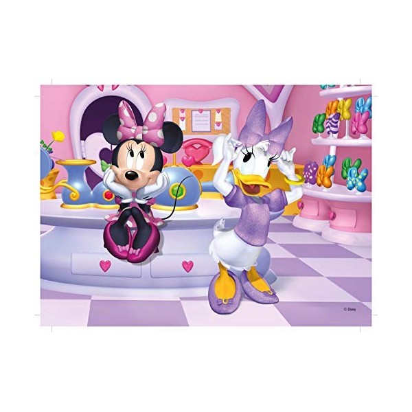 King Disney Puzzle 4 en 1 12, 16, 20, 5254, Multicolore