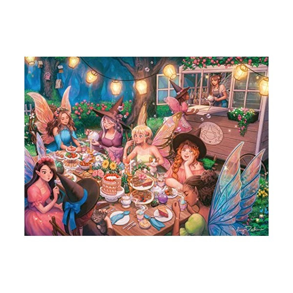 Ravensburger- Fairy Picnic Puzzle Enfant, 13369