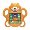 Infini Fun renard comme cadre, 3 images reconstruire par rotation, jeu de puzzle pour bébés et enfants - Orange