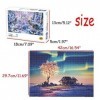 AMOYER Photo Puzzles Mini 1000 Pièces Paysage Puzzles Assembling en Bois Jouets pour Adultes Enfants Jeux pour Enfants Jouets