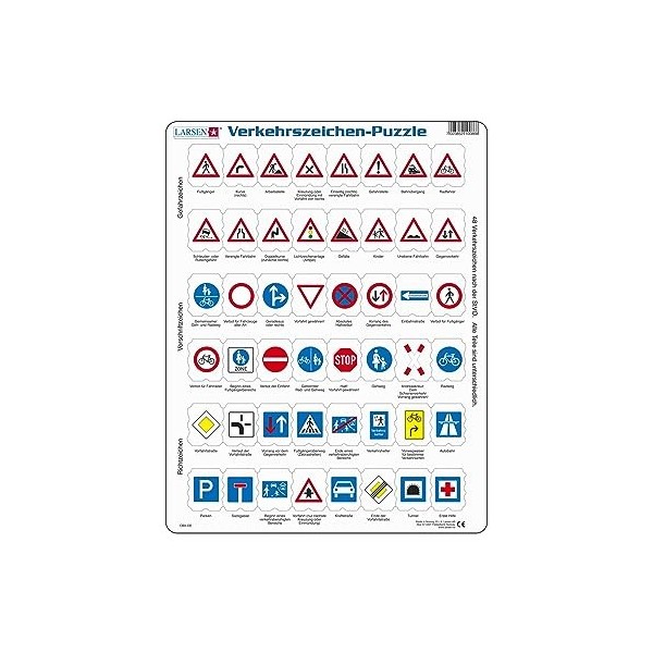 Larsen Puzzle - Panneau de signalisation Allemagne