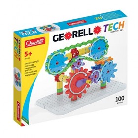 Quercetti - 6136 Georello Tech Starter Set Construction dengrengages