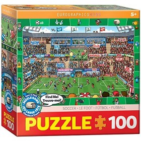 Eurographics Spot et trouver Soccer Mo Puzzle 100&nbsp;pièces 