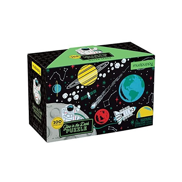 Outer Space Glow-in-The-Dark Puzzle