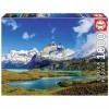 Educa - Torres Del Paine, Patagonie | Puzzle de 1000 pièces | Mesure approximative: 68 x 48 cm | Inclut Fix Puzzle pour accro