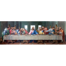 Puzzle panoramique 1000 pièces : La Cène