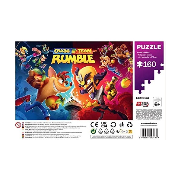 Cenega- Puzzle, 5908305243489, Multicolore