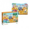 Dodo D300376 Educational in Hot Africa Puzzle 60 Pieces, Various