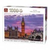 KING- Puzzle 1000 pcs, 5658, Multicolore