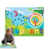 Fulenyi Puzzles danimaux Montessori,Puzzle danimaux en Bois | Puzzles de Dauphins pour Les Tout-Petits | Aide pédagogique d