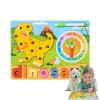 Fulenyi Puzzles danimaux Montessori,Puzzle danimaux en Bois | Puzzles de Dauphins pour Les Tout-Petits | Aide pédagogique d