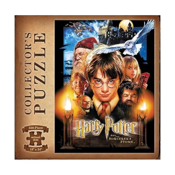 HARRY POTTER HP Philosophers Stone Puzzle 550 Pieces, PZ010-400, Multi-Colored