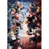 Clementoni Naruto Shippuden – 1000 pièces, Vertical, Divertissement pour Adultes, Puzzle Manga, Anime, fabriqué en Italie, 39