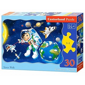 Castorland B-03594 Puzzle Classique « Marche Spatiale » 30 pièces 