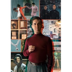 Clementoni Berlin – 1000 pièces, Puzzle Netflix La Maison de Papier/Money Heist, Verticale, Divertissement pour Adultes, fabr