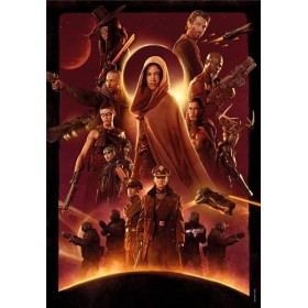 Clementoni Rebel Moon – 1000 pièces Netflix, Puzzle série TV, Vertical, Divertissement pour Adultes, fabriqué en Italie, 3986