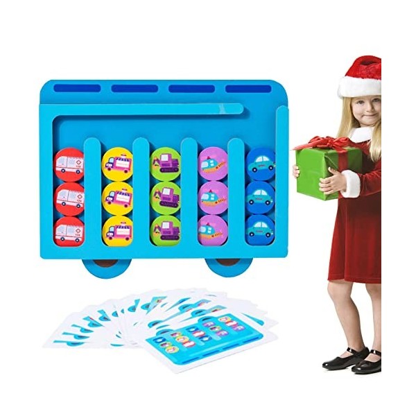 Puzzle Coulissant 10 Pièces – Mini Puzzle Animal 16 Grilles – Portable, Lisse Et Sans Odeur – Jouet Éducatif Pour Filles Et Garçons