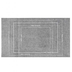 Ymiko Jigsaw Puzzles Mat Playmat Roll Up Jigsaw Storage Felt Mat Puzzles Blanket Grey for Adults Kids Gifts Preserve Your Fin