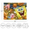 signs-unique Bob l´éponge Puzzle Krabby Patties 500 pièces 