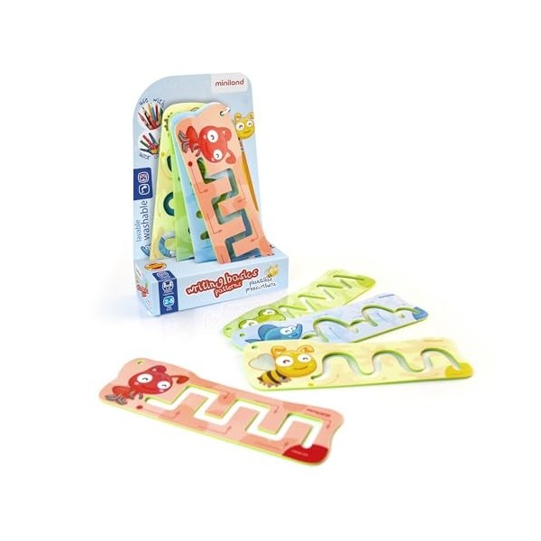 Miniland- Puzzle pour Enfants, 36250, Multicolore