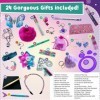 Calendrier de lAvent 2019 motif coccinelle violette avec 24 cadeaux uniques dont accessoires licorne, pinces à cheveux, brac